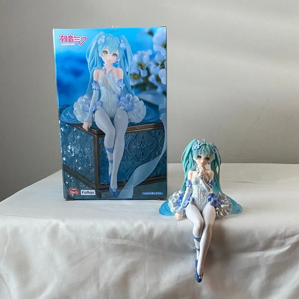 ⚡️SALE!! Hatsune Miku Flower Fairy Nemophila Figure - Picture 1 of 12